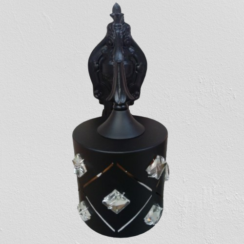 Applique murale noire ronde lumino maroc luminaire
