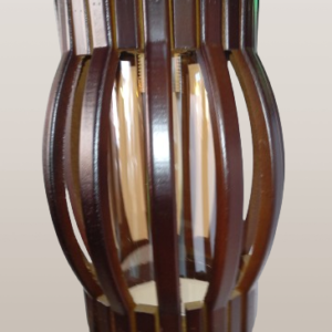 Suspension en bois brun – Image 3