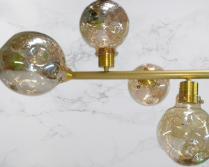 Suspension en bois matte – Image 2