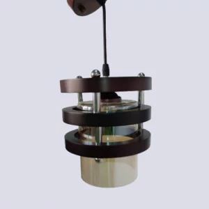 Suspension en bois rondelle – Image 1