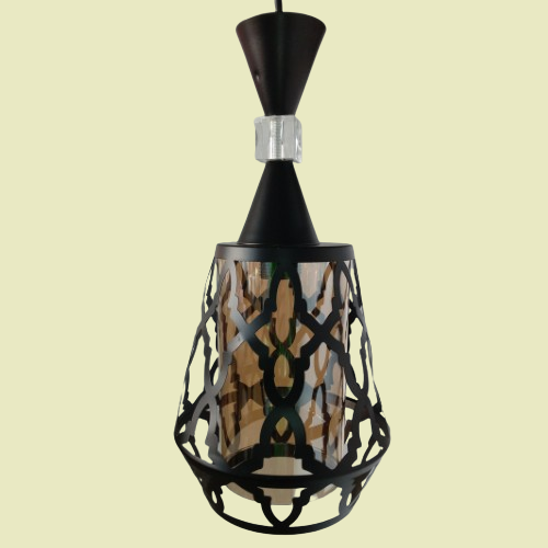 Suspension en fer Mosaïque lumino maroc luminaire suspension22