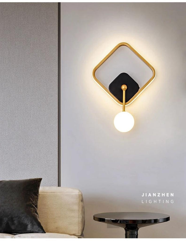 Applique murale Leo carre lumino maroc suspension luminaire light