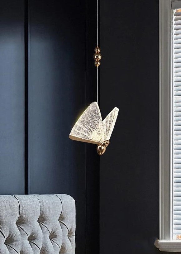 Suspension Papillon White lumino ma maroc luminaire suspension light 12