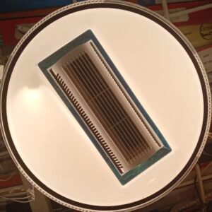Plafonnier ventilateur LED 50cm – Image 1