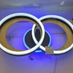 Plafonnier luminaire LED avec telecommande 3R Plafonnier luminaire LED avec telecommande S3 Suspension LED lumino ma maroc vente lumiere luminaire suspension light 252