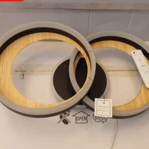 Plafonnier luminaire LED avec telecommande 3R – Image 3