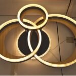 Round LED Ceiling Light + Remote Control