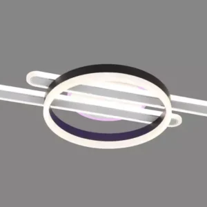 Plafonnier luminaire LED avec telecommande S4 – Image 3