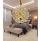 Suspension Lustre kawkab Suspension Lustre Applique LED CRISTTAL Suspension LED lumino ma tradima maroc vente lumiere luminaire suspension light
