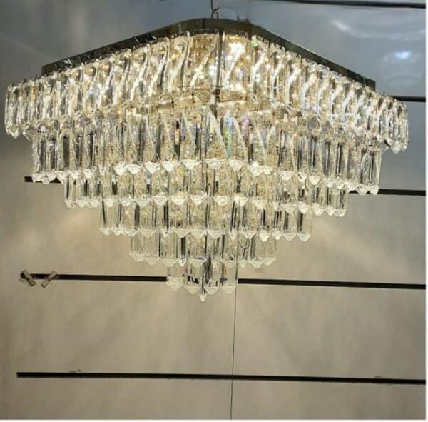 Lustre Cristal LED Carré